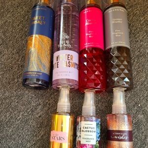 Lot of Bath and Body Works Sprays